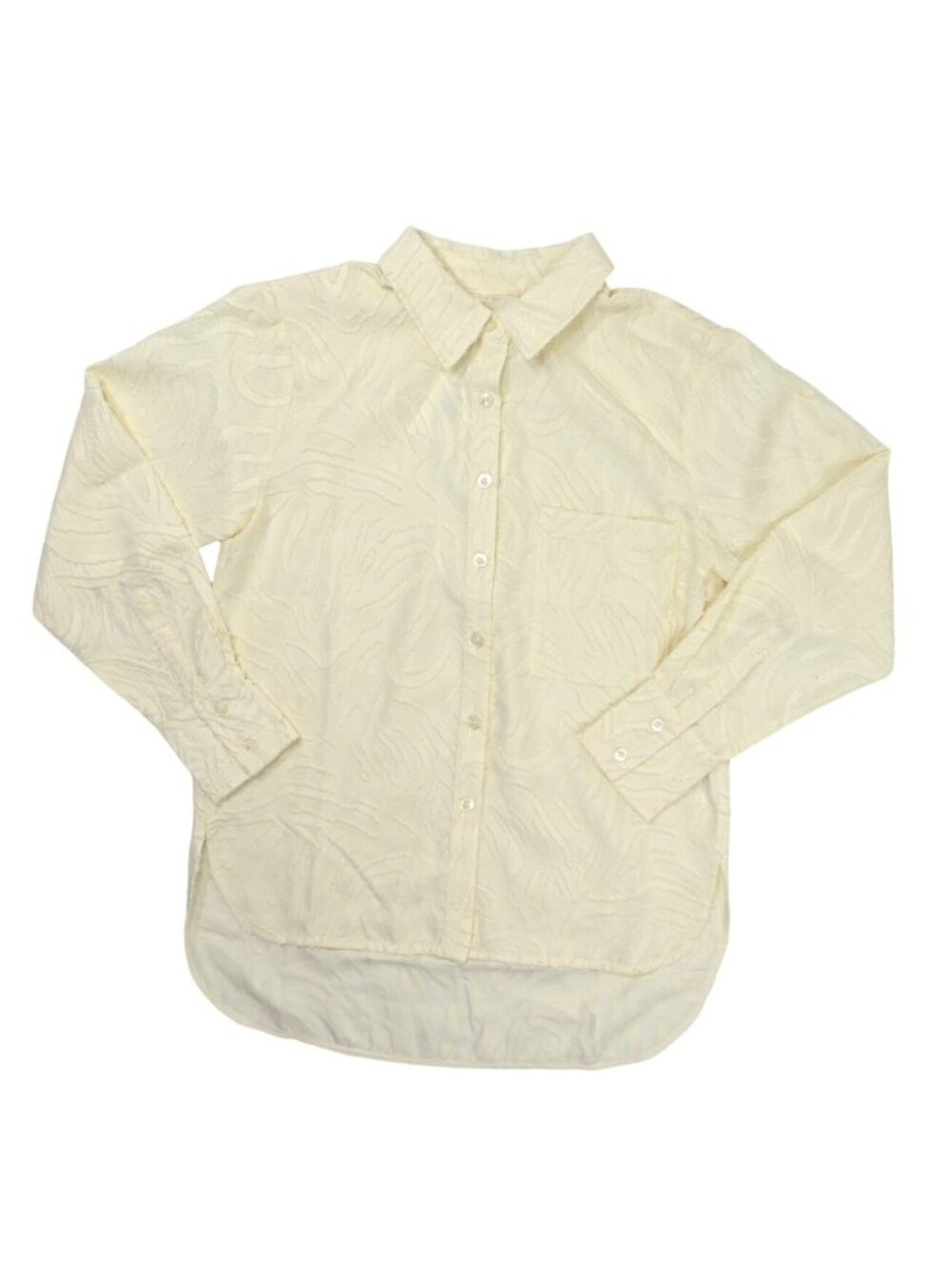 La Porte Joy Blouse in Cloud Dancer